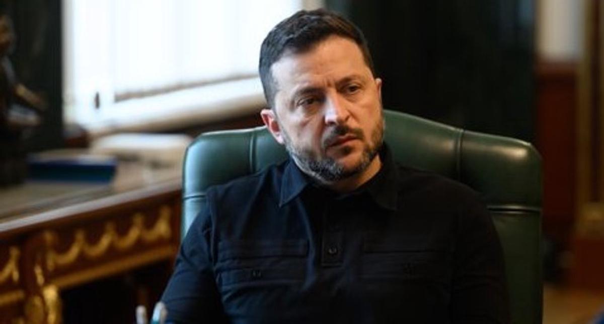Zelenski, presidente de Ucrania.