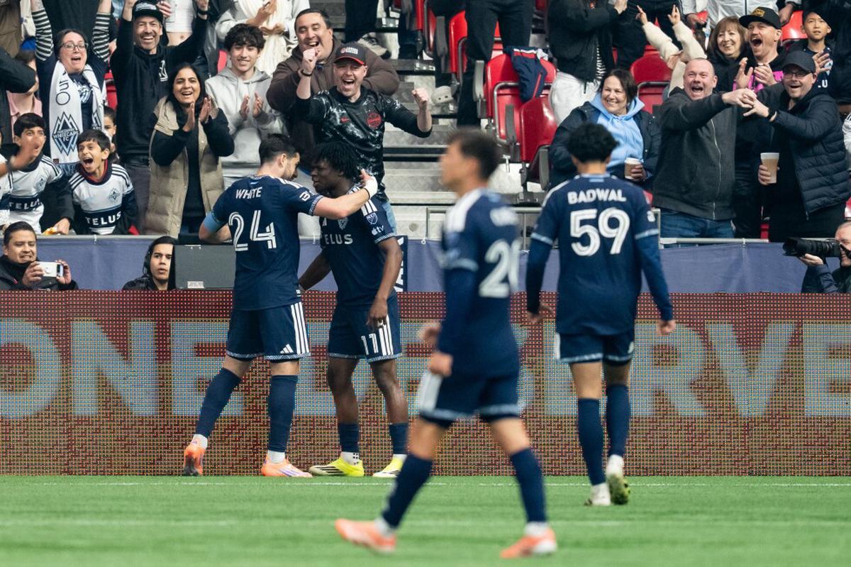 Los Whitecaps arrollan 6-0 a Minnesota y firman su mejor arranque en cuatro partidos en la MLS
