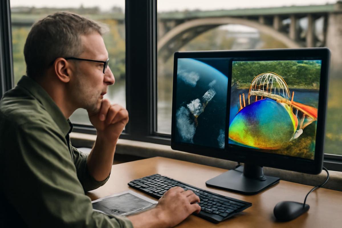 Los satélites ayudan a detectar puentes débiles