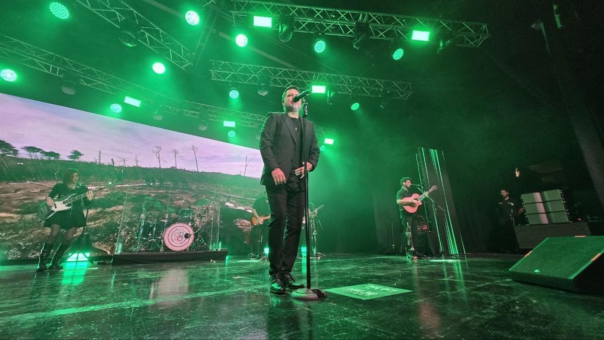Jorge Rojas, en el festejo de sus dos décadas como solista.
