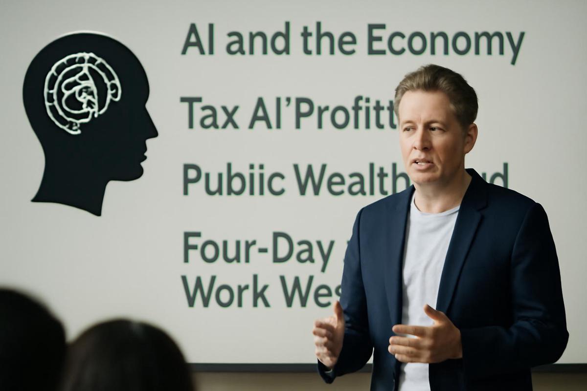 OpenAI propone fondos públicos y impuestos a robots para la economía del futuro