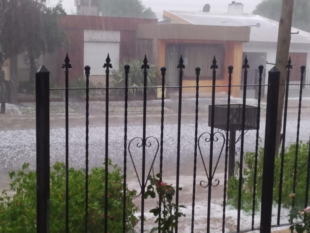 FOTO: Tormenta eléctrica en Sampacho 