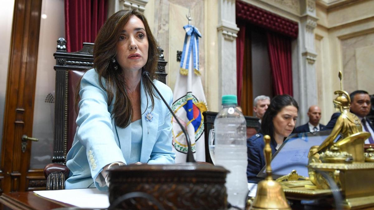 FOTO: En el Senado se aprobó la expulsión de Kueider (Foto: @SenadoArgentina)