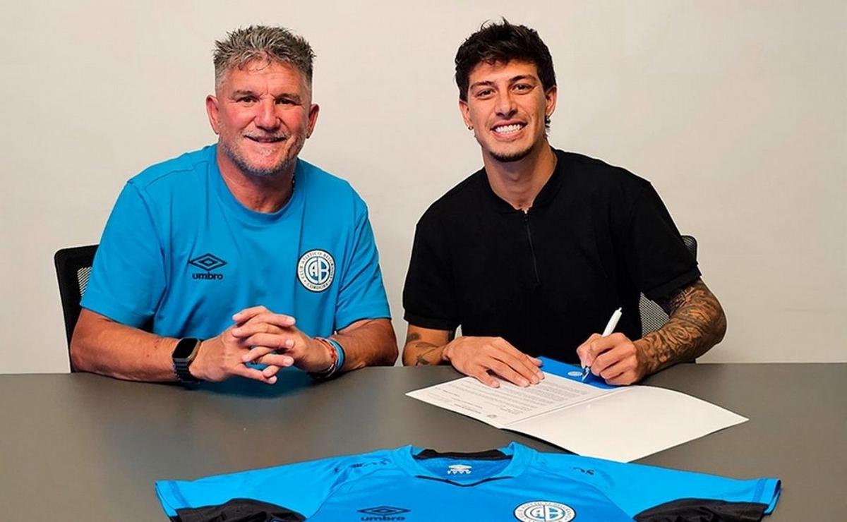 Emiliano Rigoni volvió a Belgrano. (Foto:Prensa CAB)