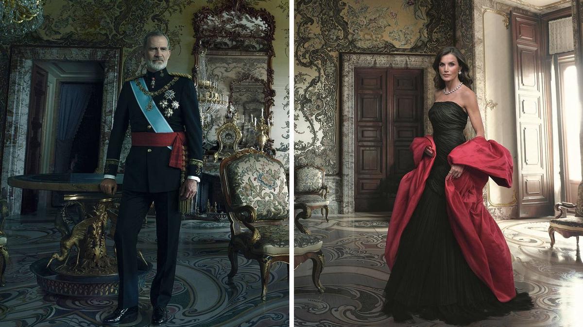 FOTO: Felipe VI y Letizia, inmortalizados en un retrato de Annie Leibovitz.