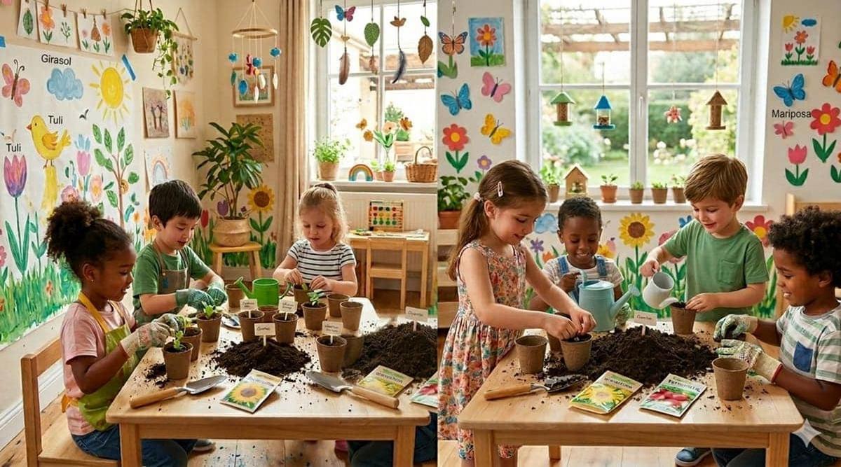 Creciendo en primavera: el arte de educar