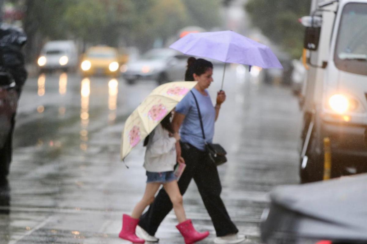Lluvia en Córdoba. (Foto: Daniel Cáceres/C3)