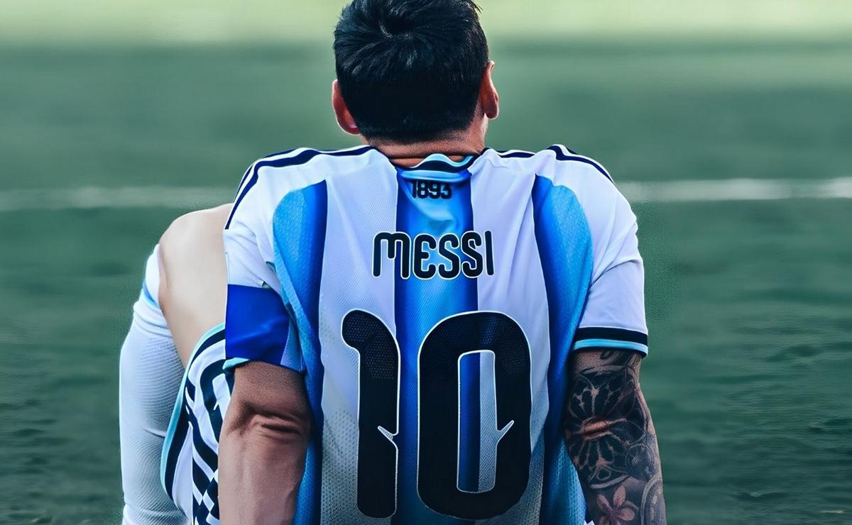 El capitán de la Selección Argentina, Lionel Messi.