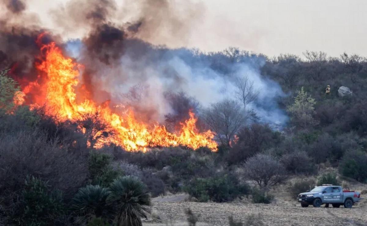 FOTO: Salsacate: lo condenaron a tres años de prisión por provocar un incendio (Foto: MPF).