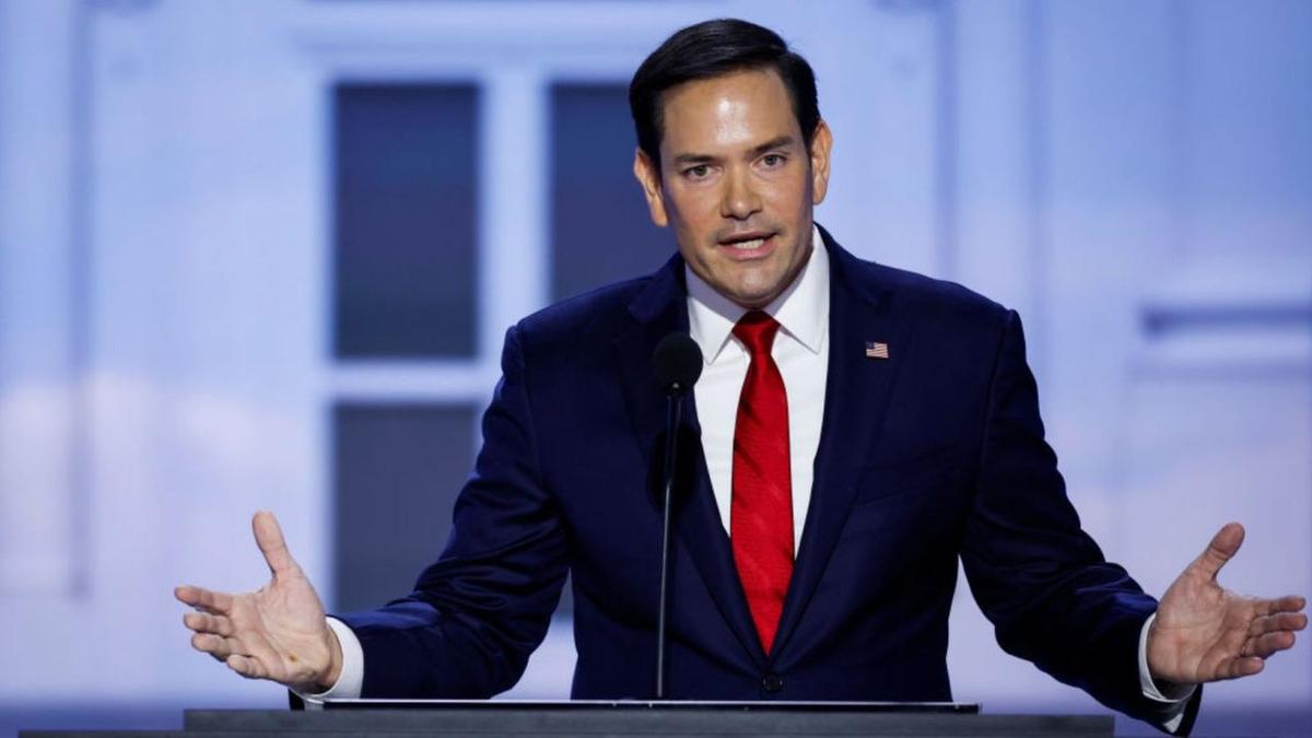 El secretario de Estado estadounidense, Marco Rubio.