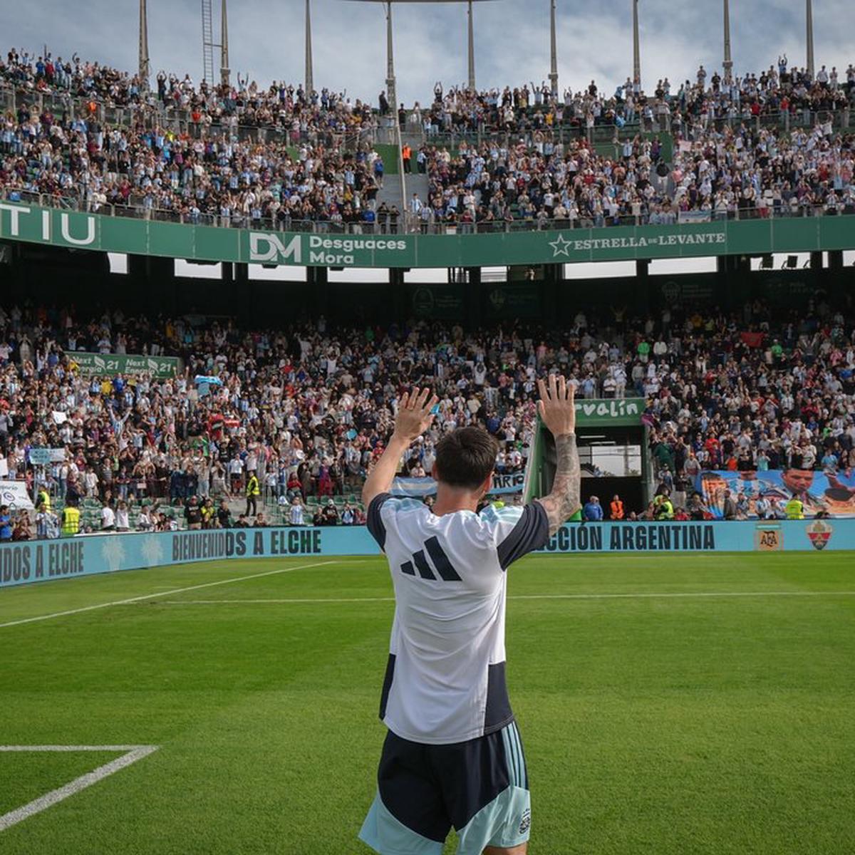 La Selección argentina, con casi la totalidad del 11 confirmada para el partido de este viernes.