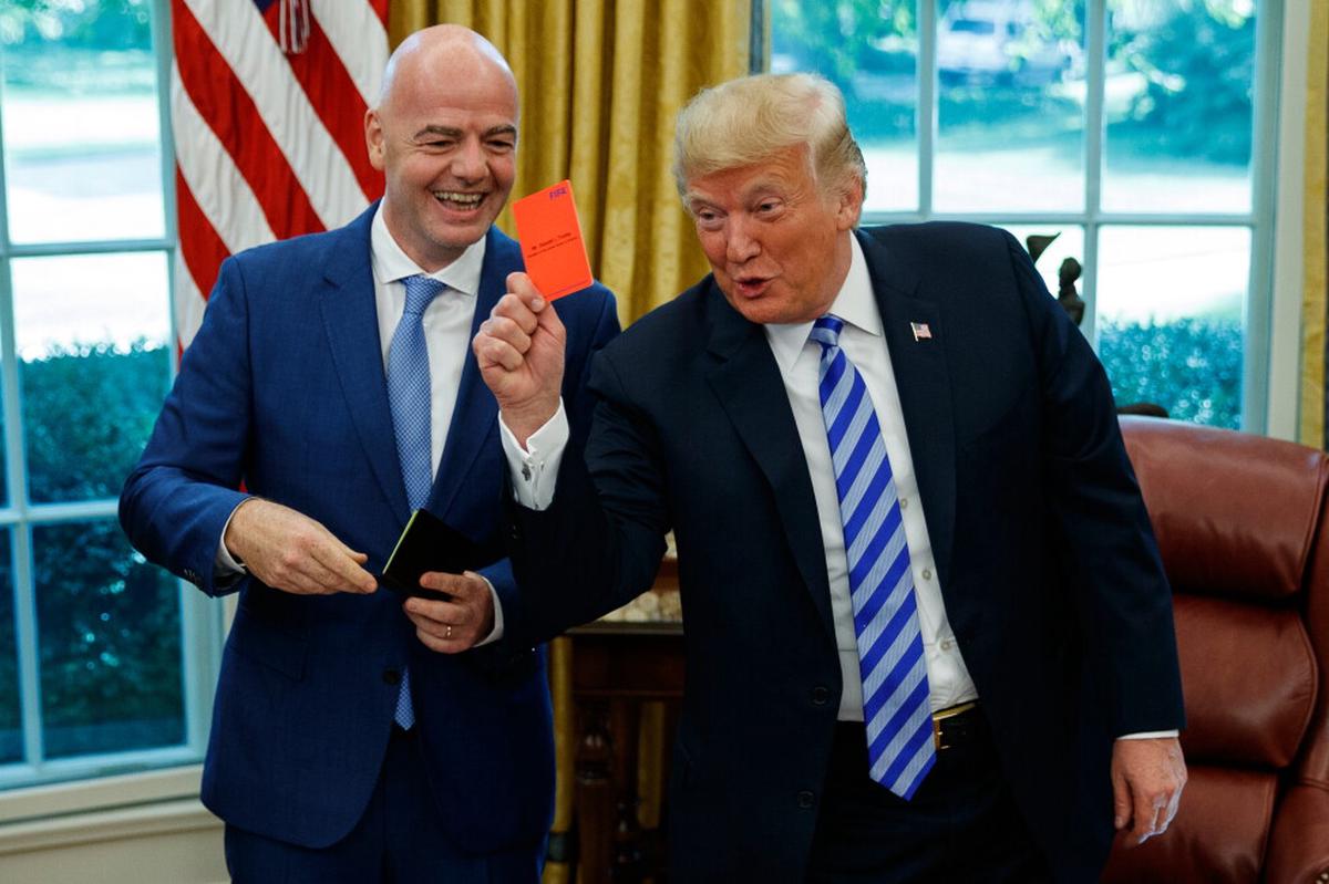 Infantino enfrenta queja ética olímpica tras lobby de Trump por Balogun