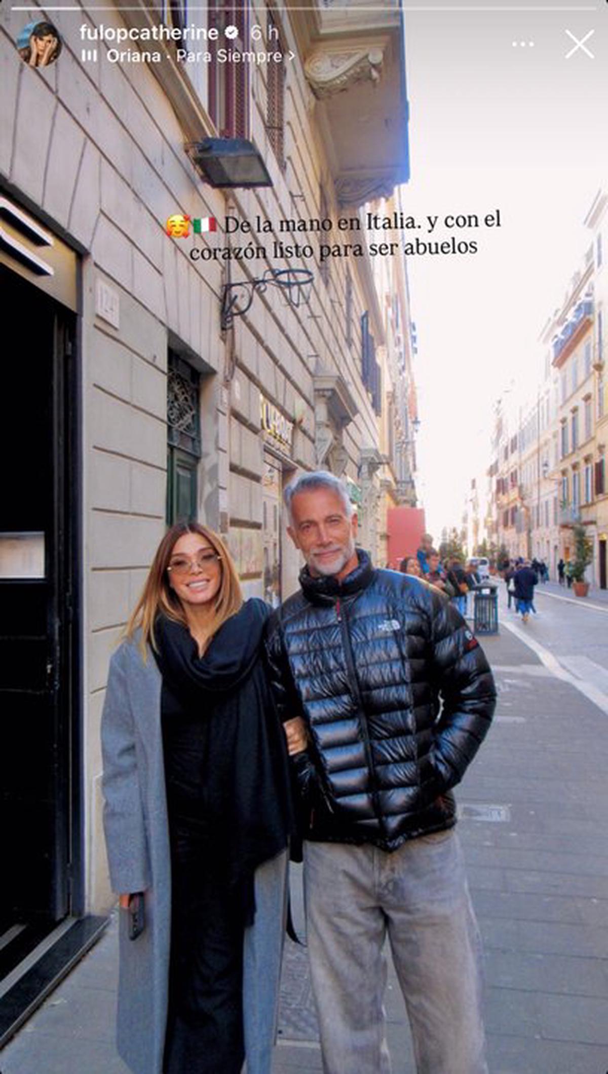 Catherine Fulop y Ova Sabatini viajaron a Europa/Foto: Agencia NA-Instagram
