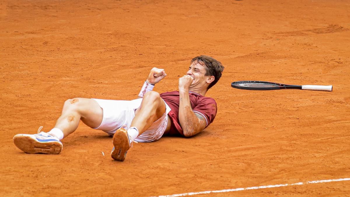 FOTO: Camilo Ugo Carabelli se consagró campeón. (Foto: Challenger Villa María).