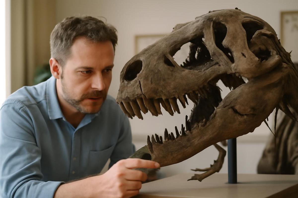 Las extremidades del T. rex y su evolución