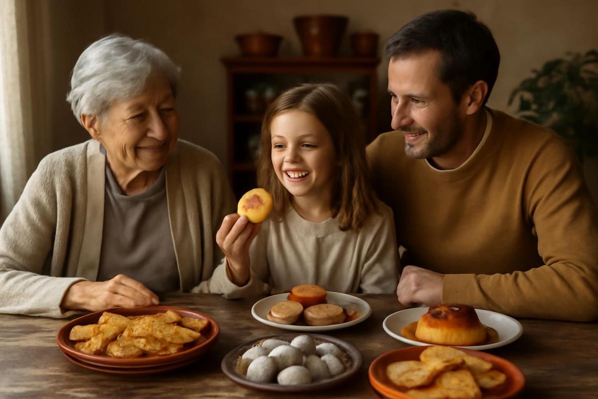Dulces tradicionales españoles que evocan recuerdos y emociones de la infancia
