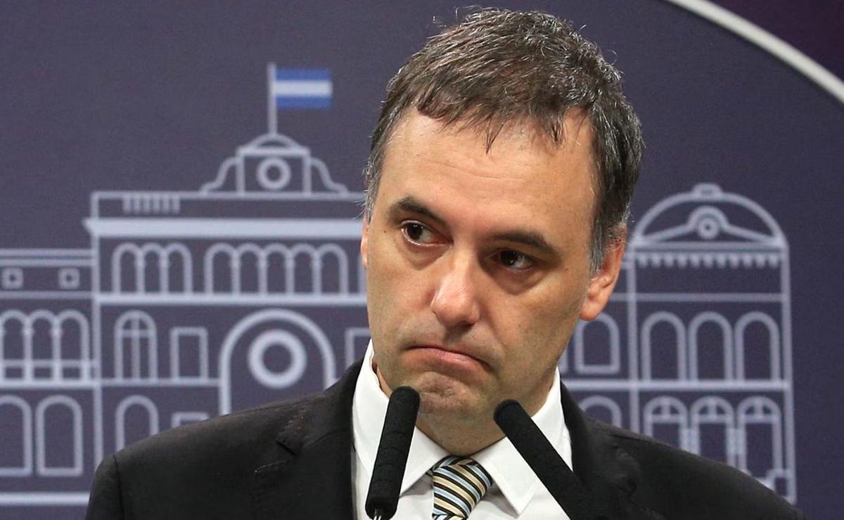 El jefe de Gabinete, Manuel Adorni.