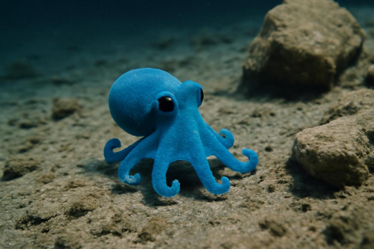 Descubrimiento del pulpo azul en Galápagos