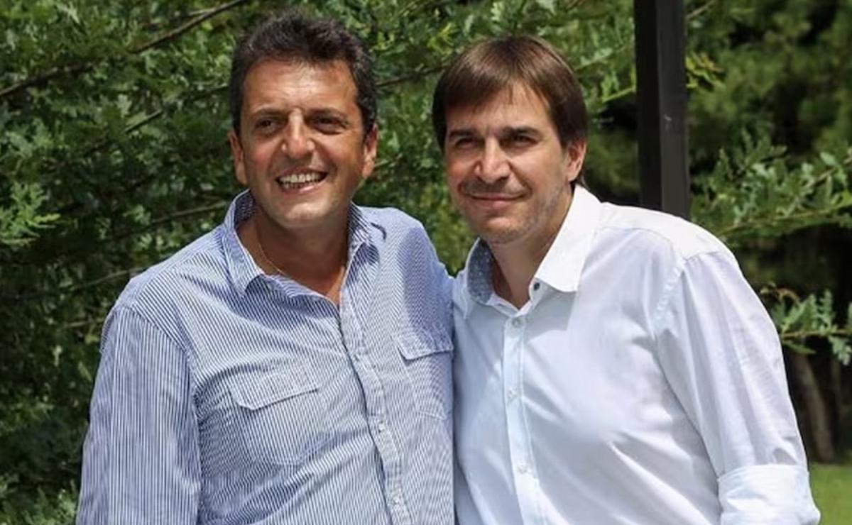 Sergio Massa y Javier Faroni (Foto: La Nación)