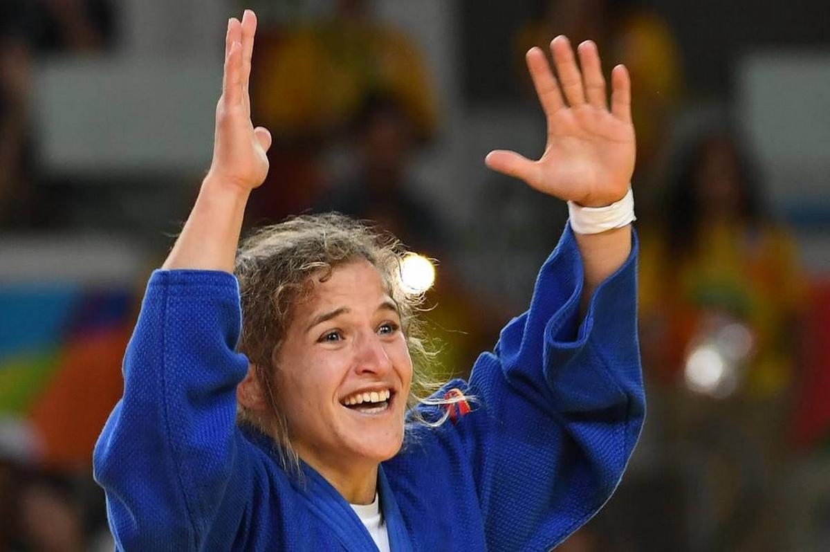 Paula Pareto, histórica judoca argentina.