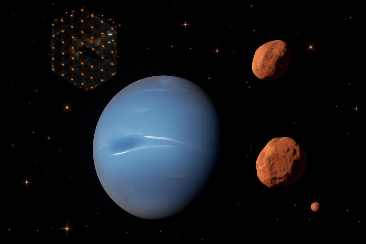 Las lunas de Neptuno y sus misterios
