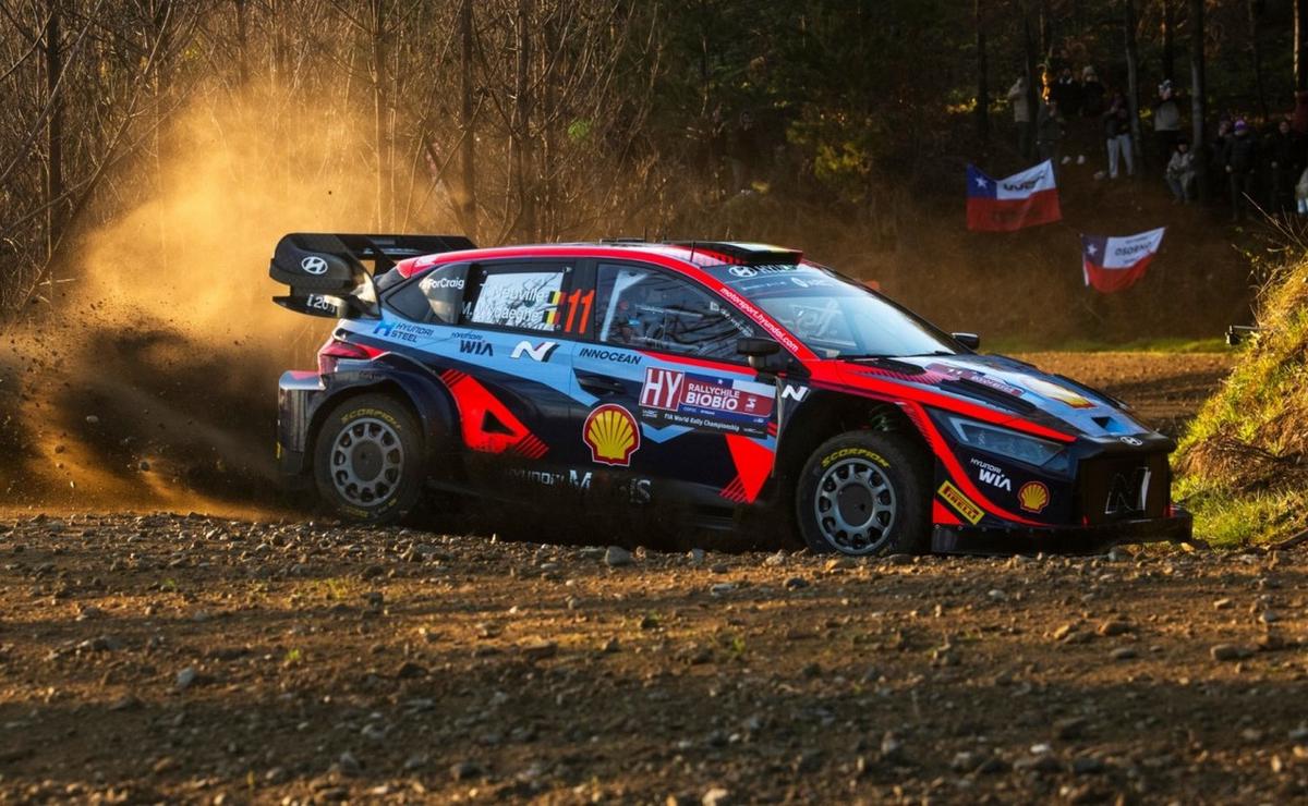 FOTO: Neuville fue 2° el año pasado en Chile y necesita sumar bien para aspirar a la corona