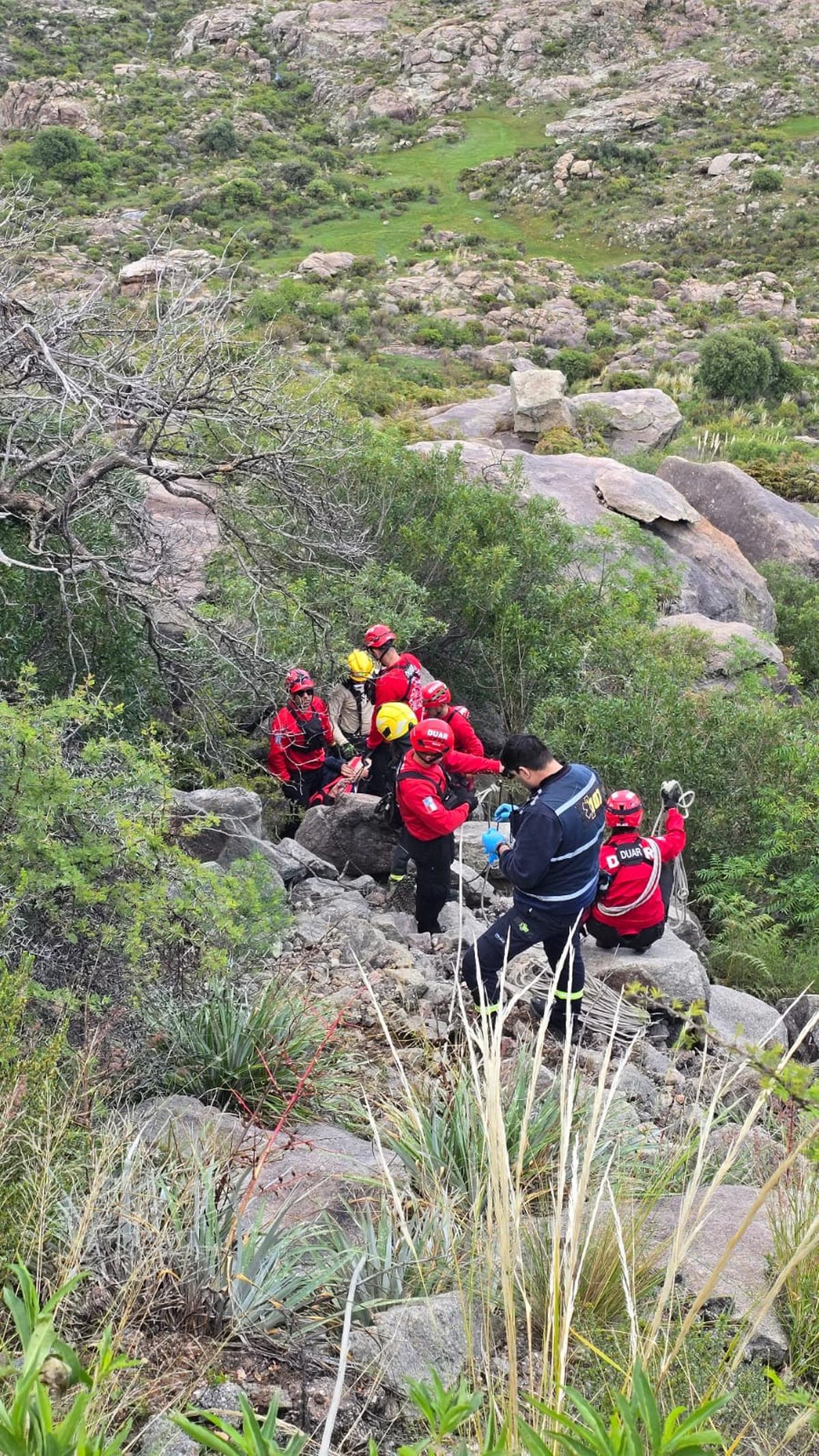 El conductor de la camioneta sufrió graves lesiones.