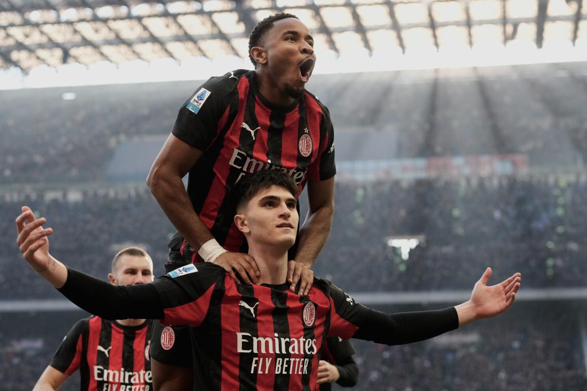 El joven Bartesaghi anota dos goles, pero Milan empata 2-2 con el Sassuolo