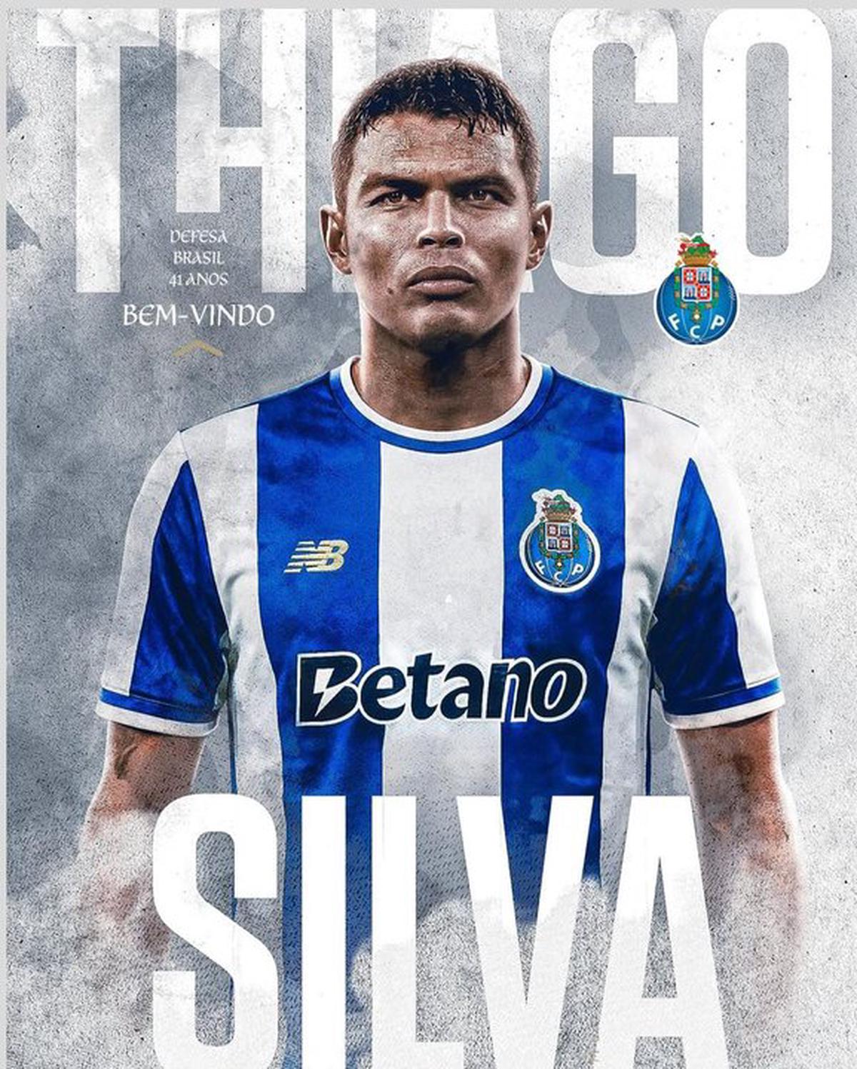 Thiago Silva regresa a Europa. Foto Prensa Porto (NA)