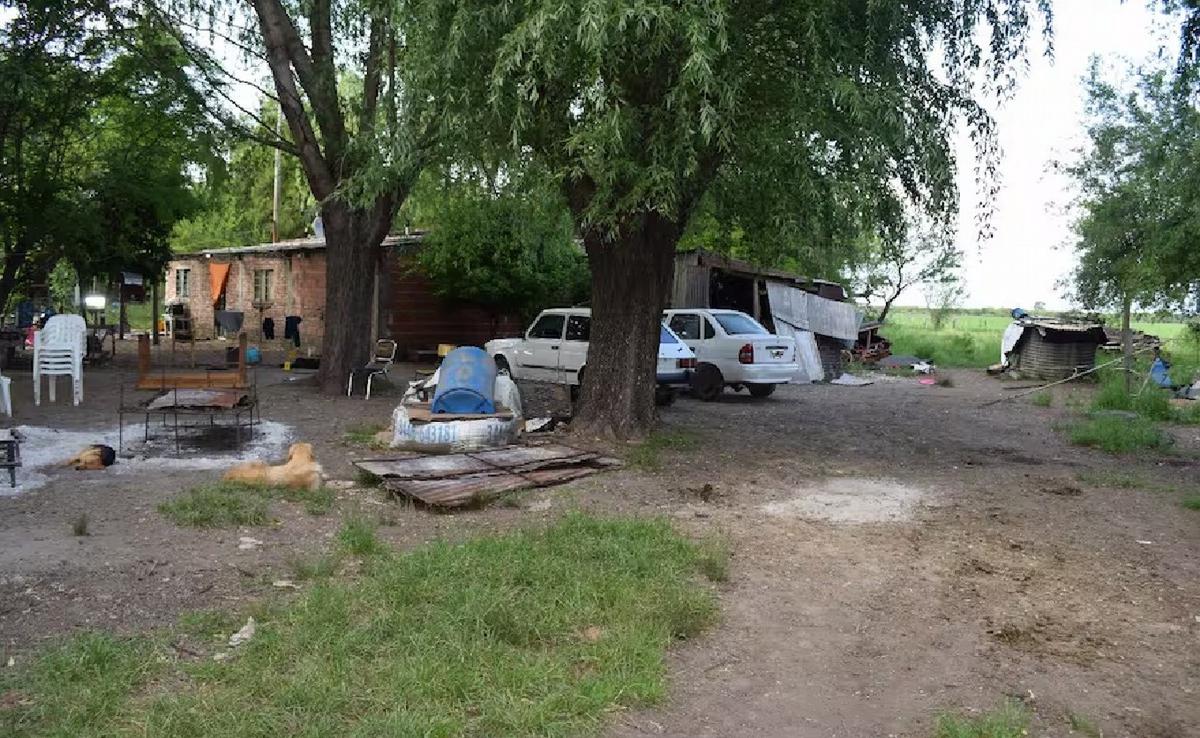 El lugar donde ocurrió el crimen. (Foto: gentileza/La Nación)