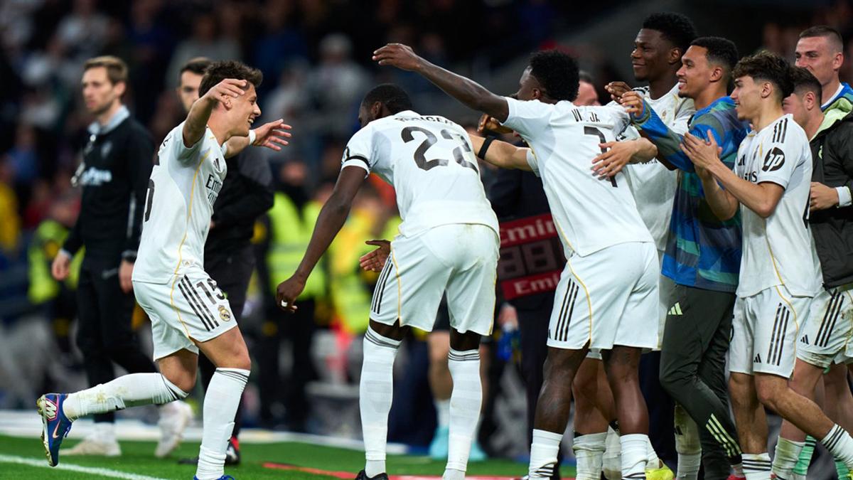 El turco Arda Güler marcó el 4-1 definitivo para el Real Madrid.