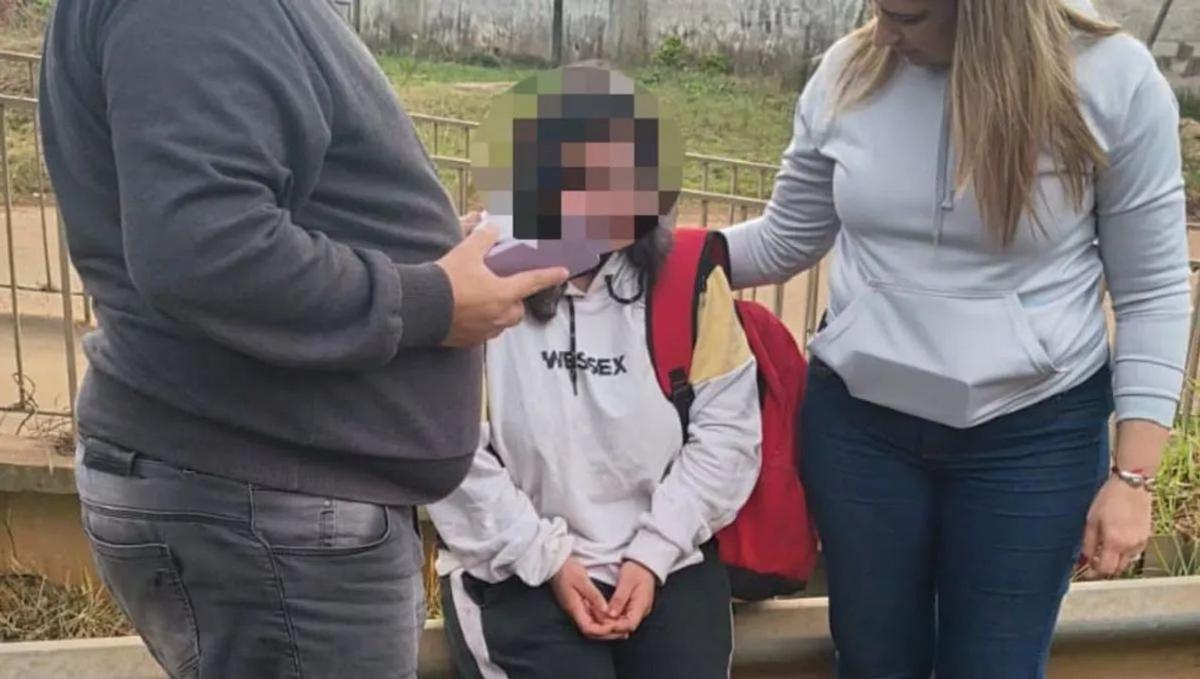 Iara Duprat fue encontrada sana y salva tras activarse la Alerta Sofía en Corrientes