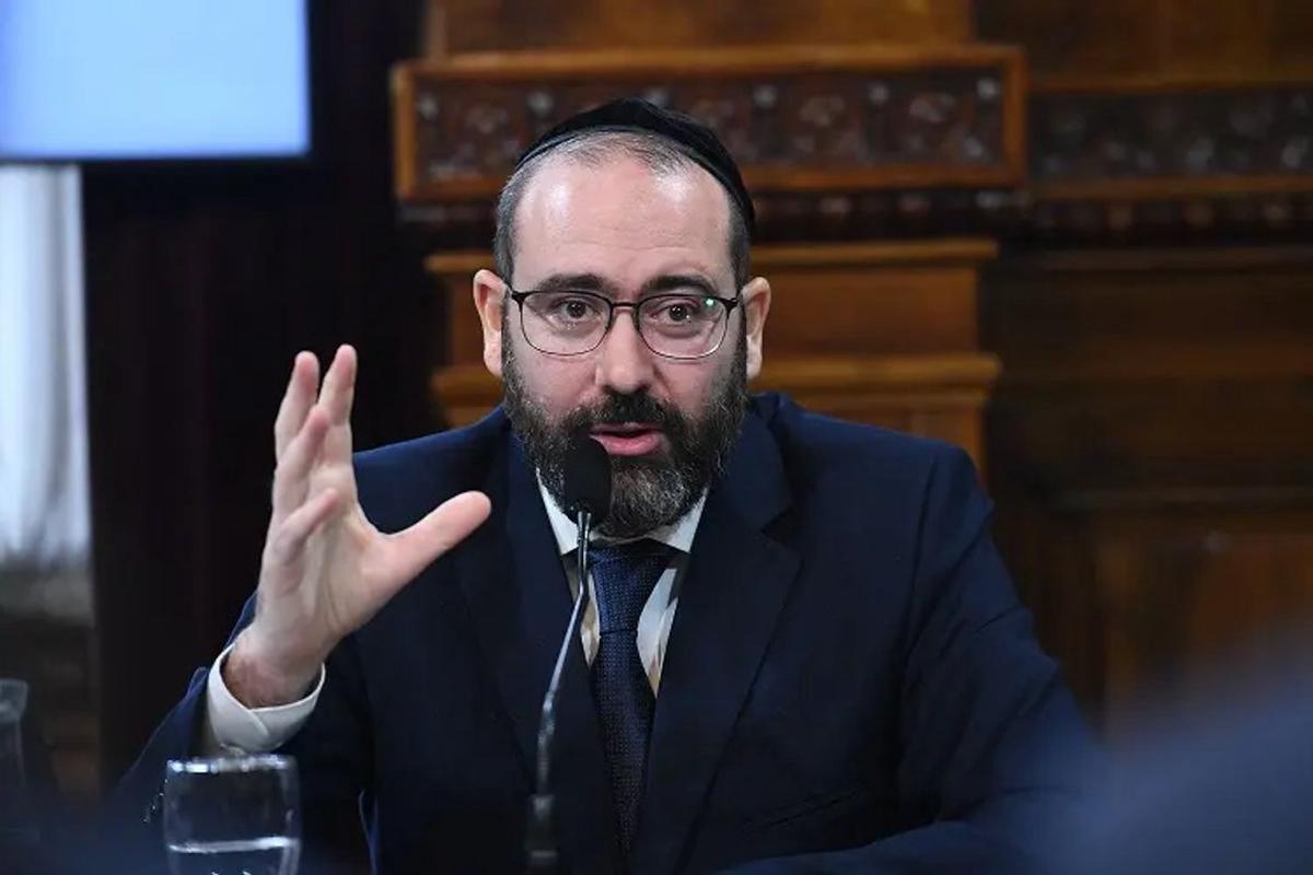 Axel Wahnish, embajador argentino en Israel. FOTO Agencia NA: SENADO