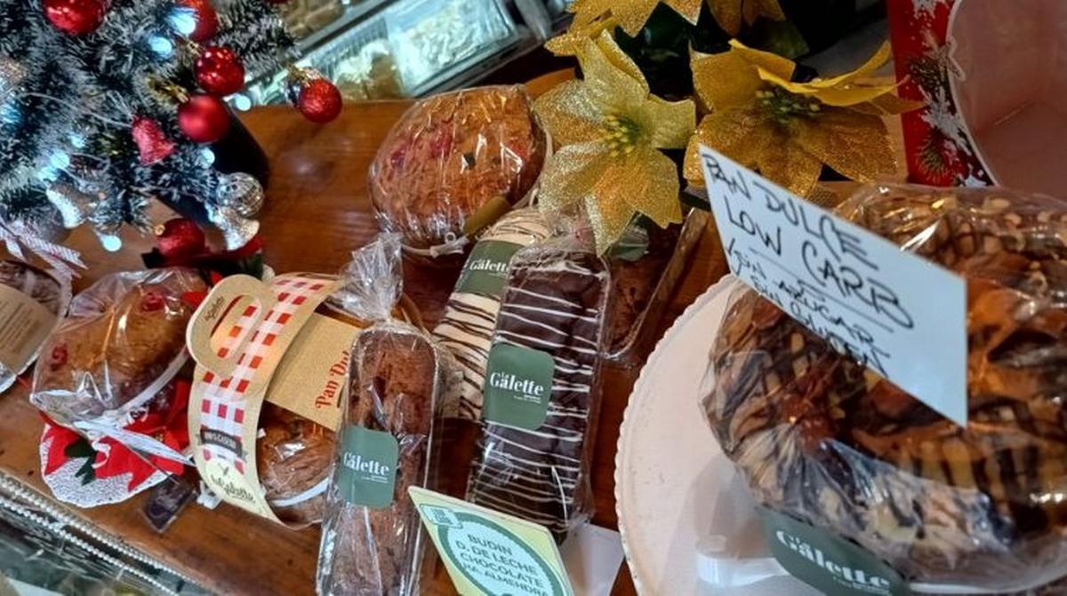 Temporada navideña en las panaderías de la ciudad de Rosario.