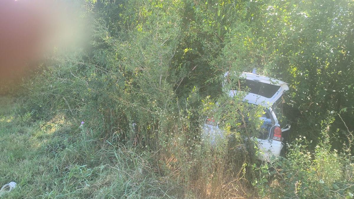Así quedó el auto. Foto: Agencia Noticias Argentinas (Policía)