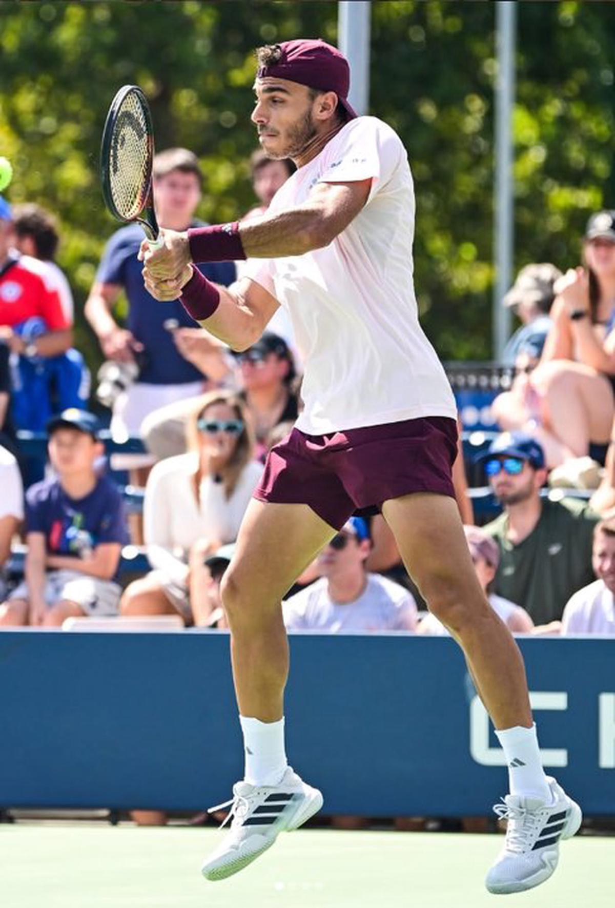 Francisco Cerúndolo durante su participación en el US Open.