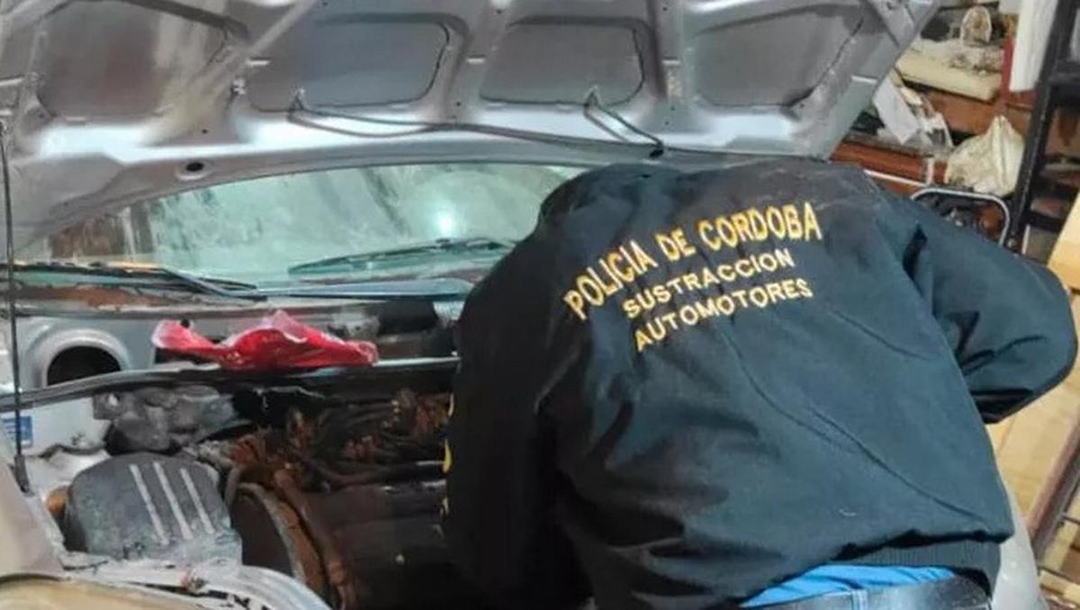 Sustracción de Automotores, Policía de Córdoba. (Archivo)