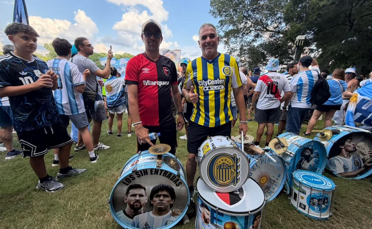 La camiseta argentina une a hinchas de Newell's y Central en Atlanta.