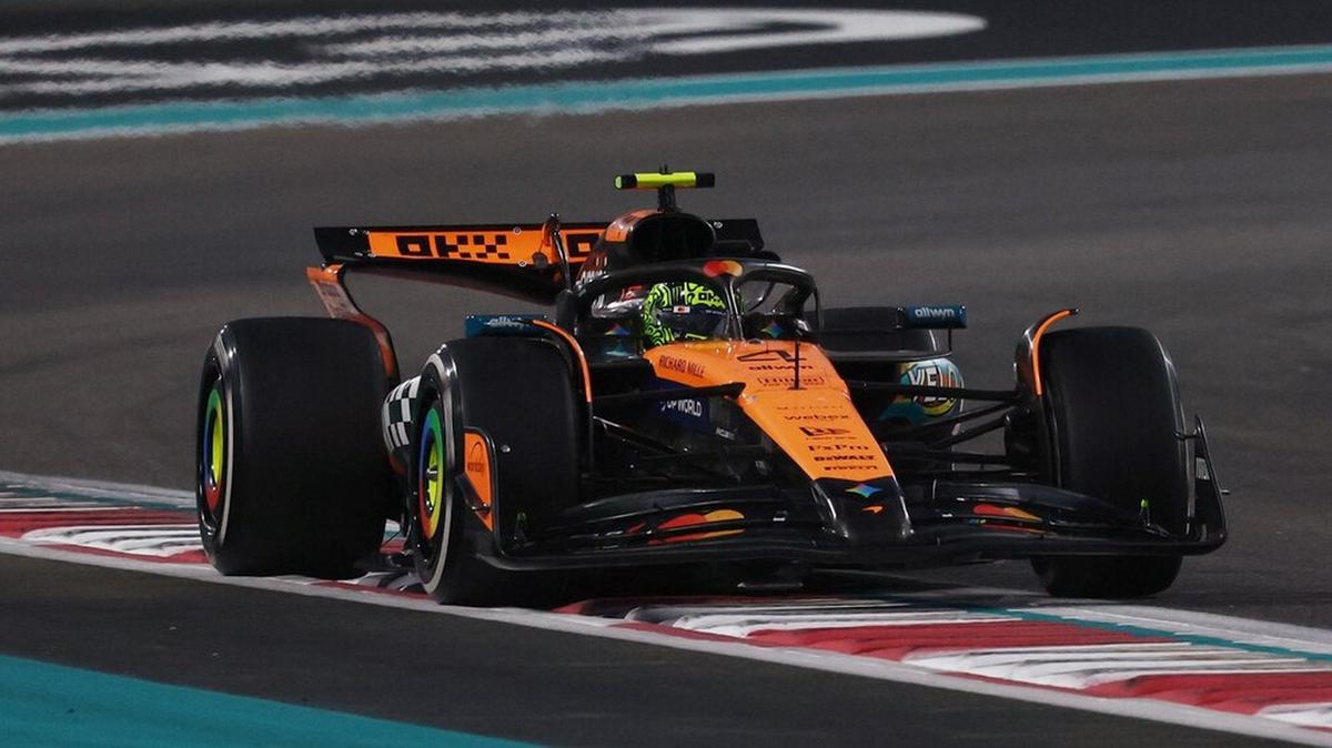 Lando Norris se consagró campeón de la F1. (Reuters)