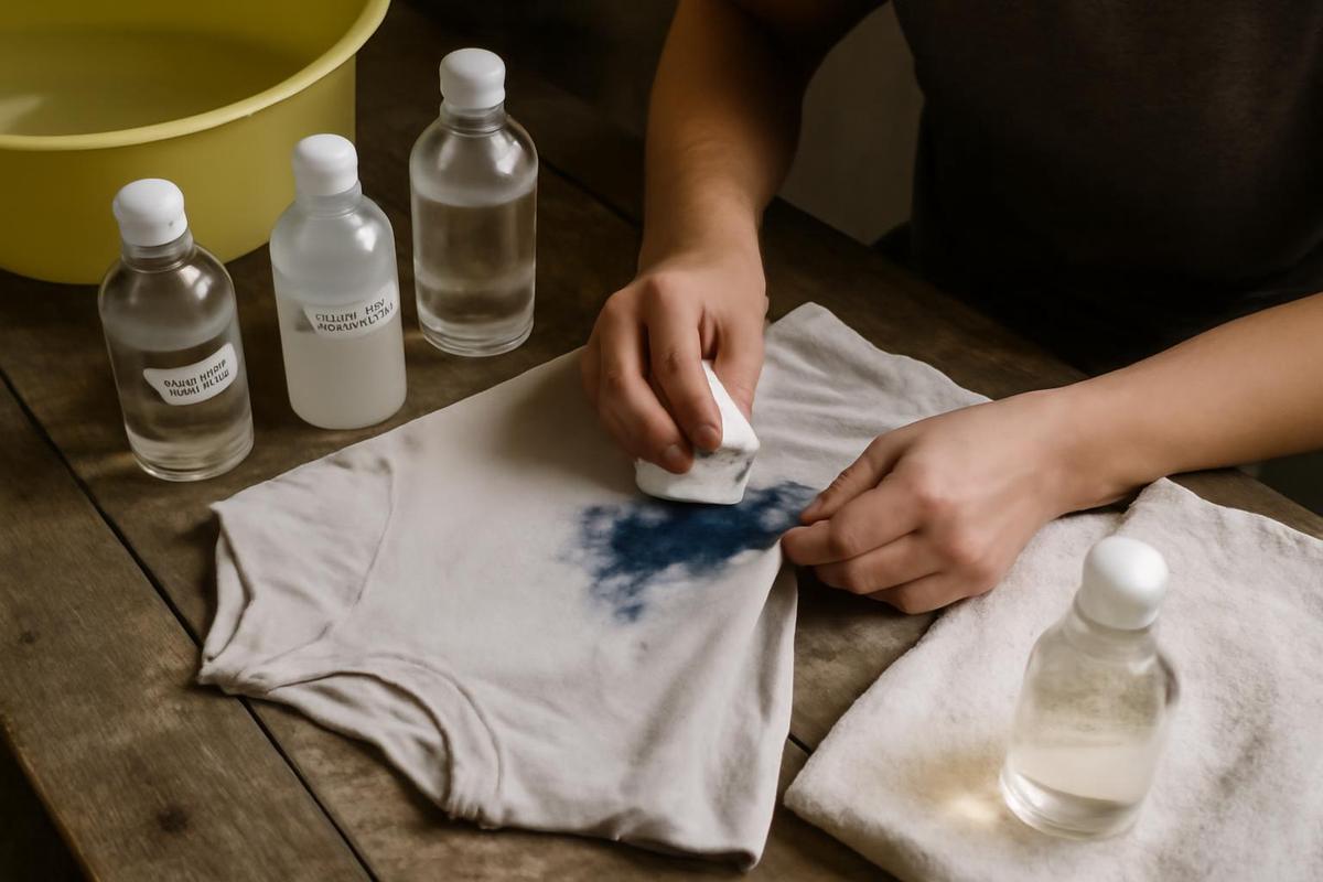 Consejos para eliminar manchas de tinta de la ropa