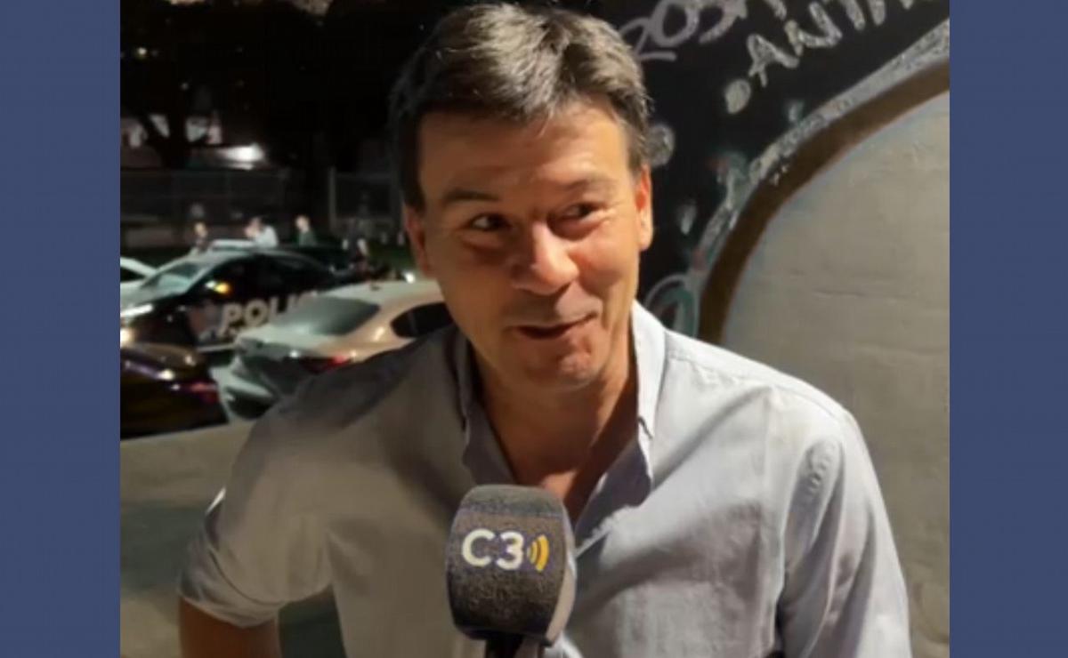 Guillermo Coria habló con Cadena 3 en la presentación de los Juegos Suramericanos.