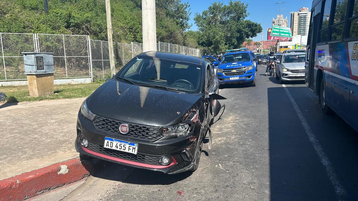 FOTO: Impactante persecución: comenzó en Carlos Paz y terminó con un choque en Córdoba