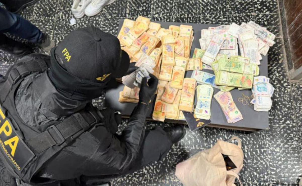 Megaoperativo narco en Córdoba: 20 detenidos, 7 kilos de droga y $50 millones.