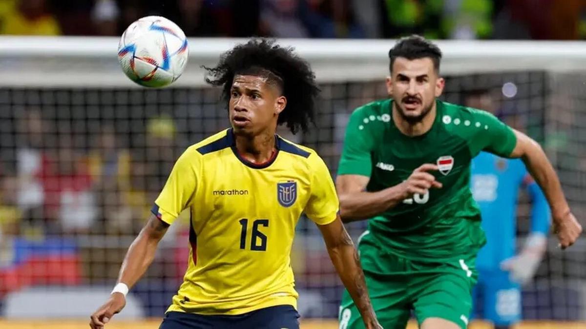 FOTO: Marco Angulo, jugador de Ecuador. (Foto: El Observador)