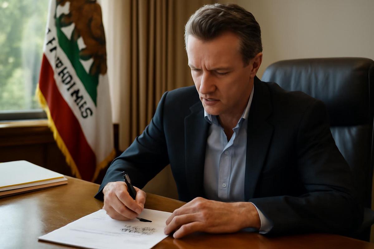 El gobernador de California veta proyecto de ley sobre 'gafas pervertidas' para grabar en secreto