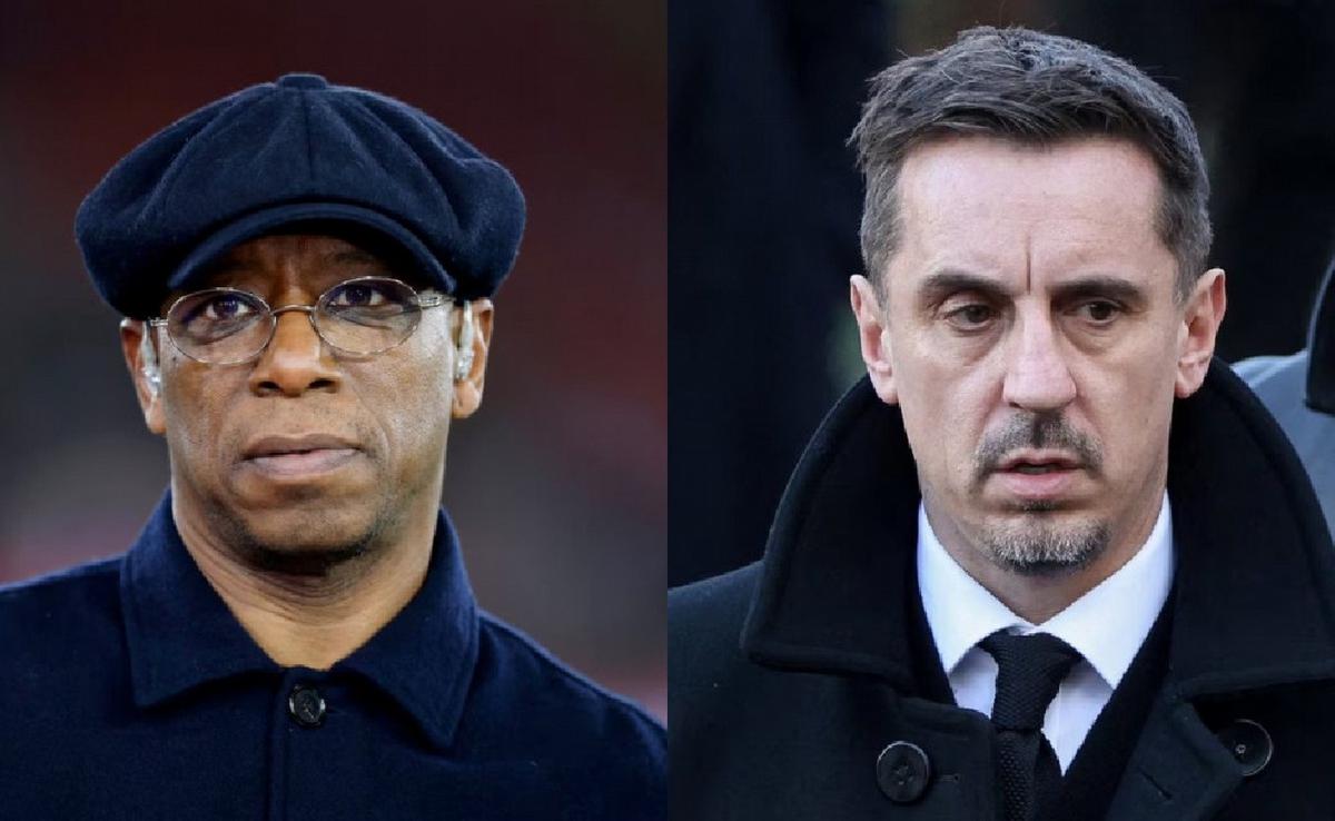Ian Wright y Gary Neville criticaron el nivel de juego de la Selección argentina.