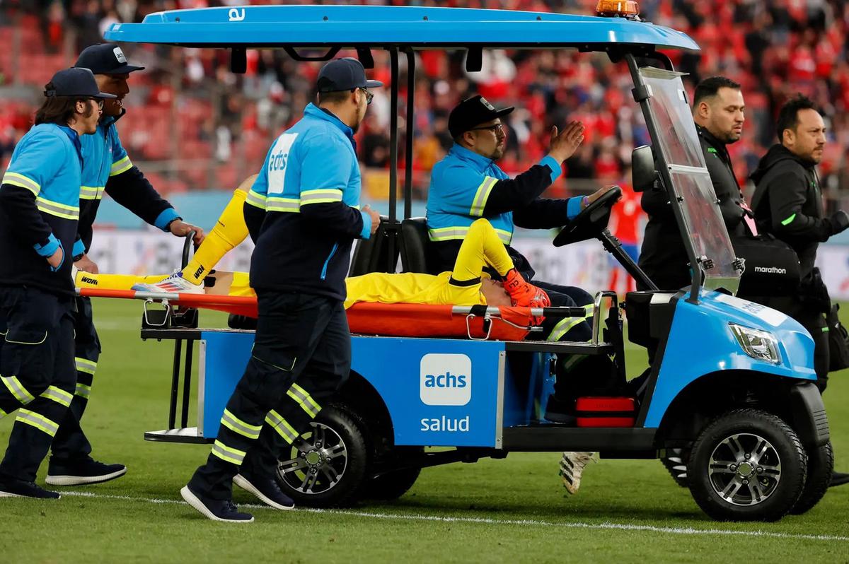 FOTO: Habló el arquero boliviano tras el polémico gol de Chile: 