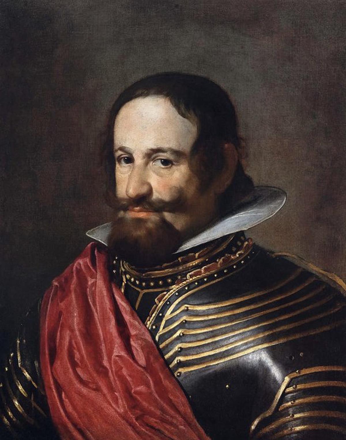 El conde-duque de Olivares, el poderoso valido del rey Felipe IV, pintado por Velázquez en 1626.