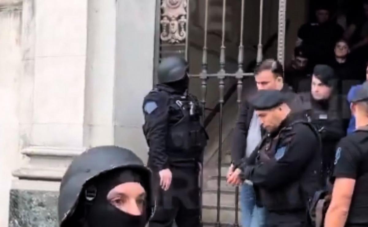 FOTO: González, uno de los detenidos por el caos en la Legislatura.