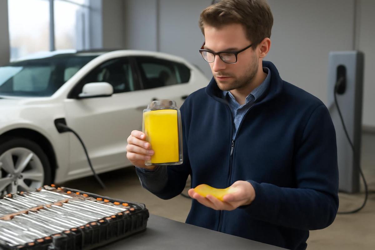 Baterías de azufre para vehículos eléctricos